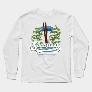 Sugarloaf Carrabassett Valley,Franklin County,Maine ski Long Sleeve T-Shirt